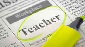 Teacher recruitment ad