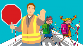 School road safety campaign launches make children THINK!