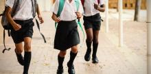 Kids running