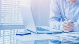 Man on computer