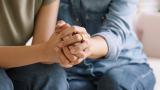 Holding hands